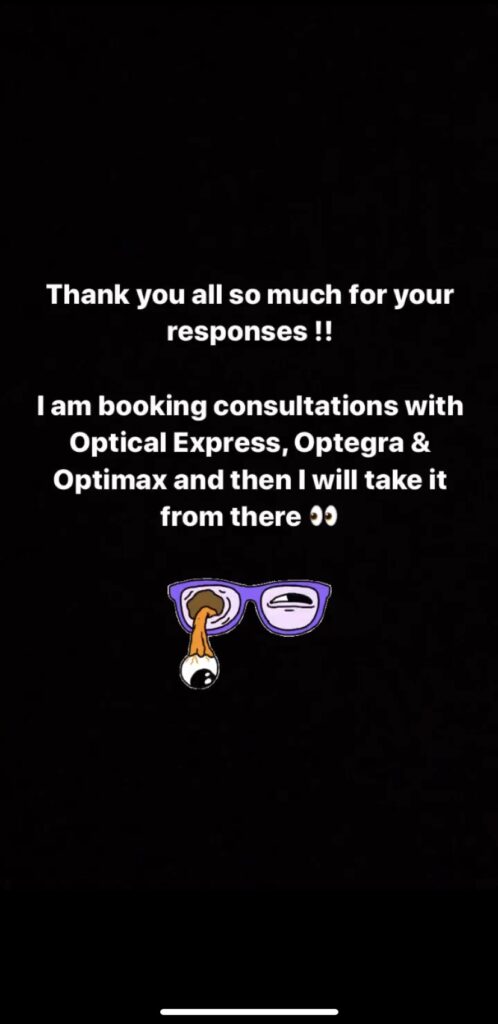 choosing optical express for laser